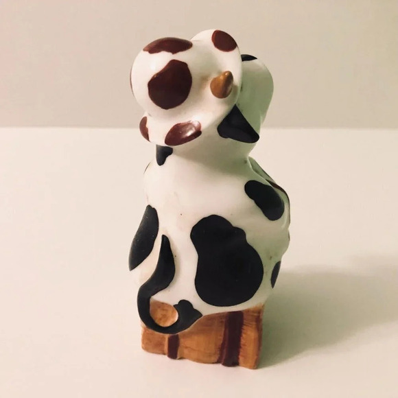 Brian Wood Studios Cheeky Devils Cow Figurines Ceramic Lot  of 2 - Picture 15 of 16
